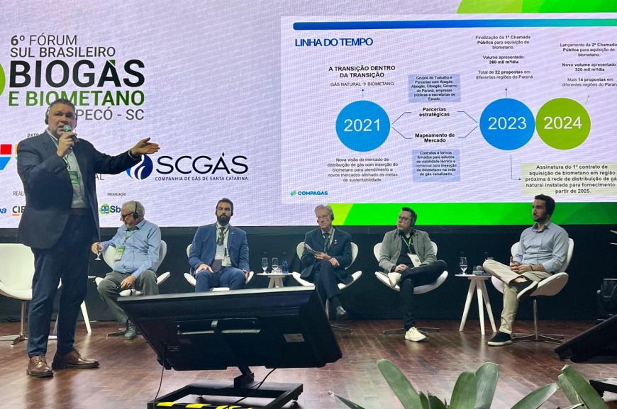 Compagas anuncia sua estratégia de distribuição de biometano até 2026